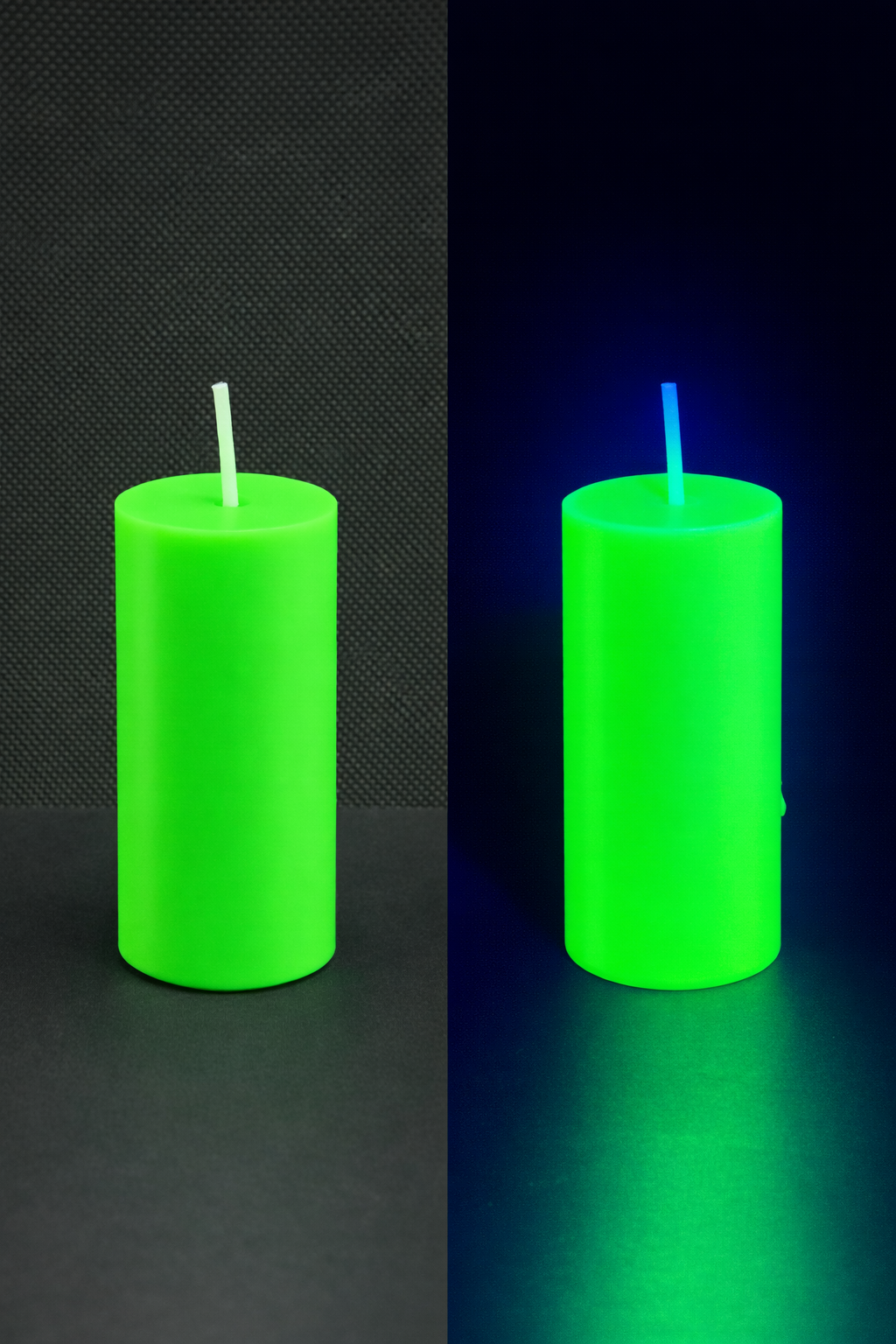 Green Pillar Candle