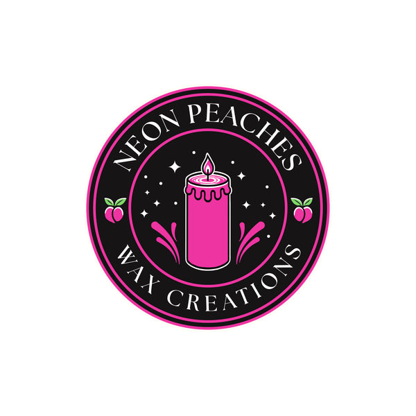 Neon Peaches Wax Creations